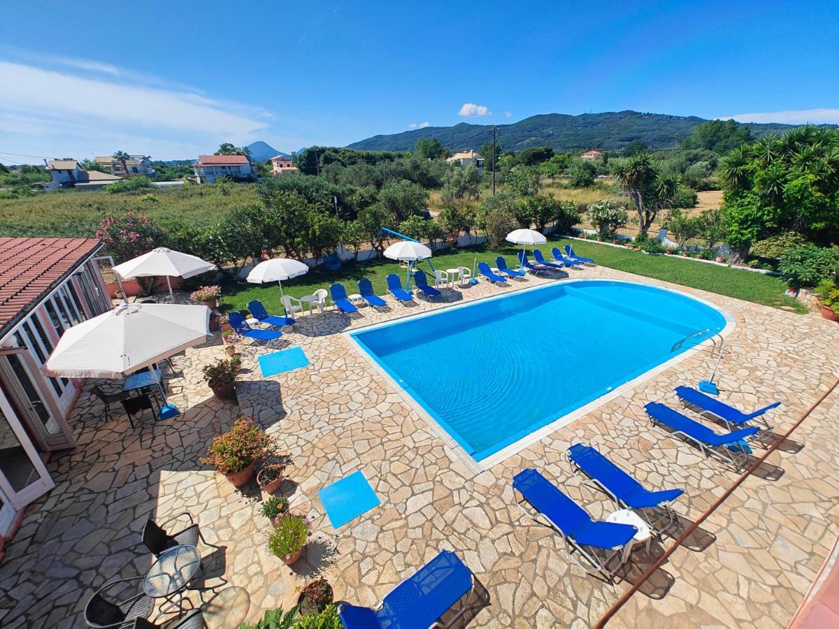 Aparthotel Elena Pool Agios Georgios  Exterior foto